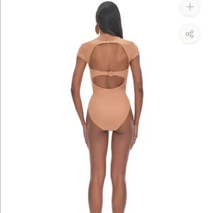 Never worn Andrea Iyamah nude one piece swimsuit